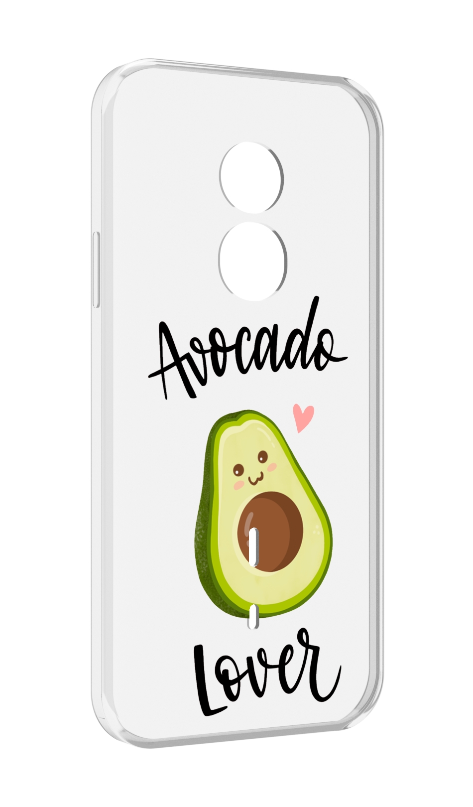 

Чехол MyPads Авокадо-любовь для Doogee S51, Прозрачный, Tocco