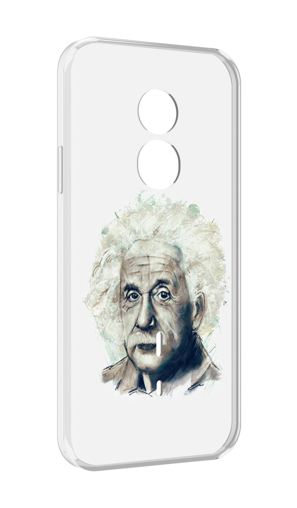 

Чехол MyPads Альберт энштейн для Doogee S51, Прозрачный, Tocco