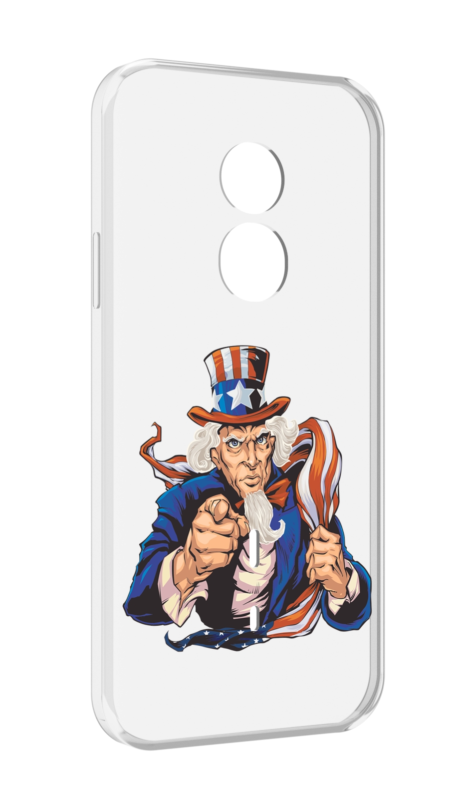 

Чехол MyPads Американский-дед для Doogee S51, Прозрачный, Tocco