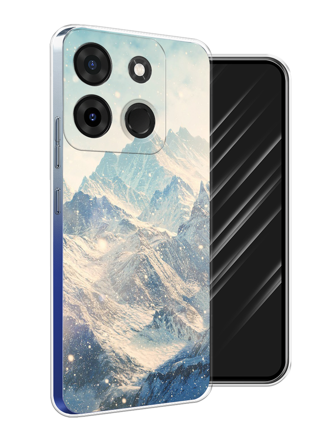 

Чехол Awog на Infinix Smart 7 Plus "Горы 4", Бирюзовый, 3103950-4