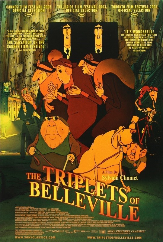 

Постер к фильму "Трио из Бельвилля" (Les triplettes de Belleville) A3