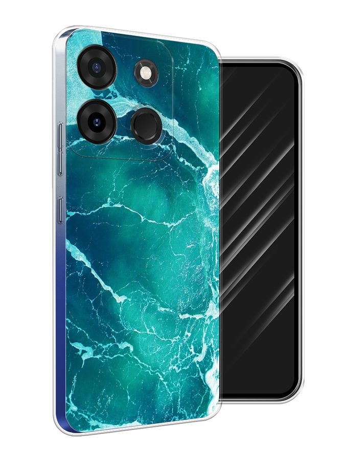 

Чехол Awog на Infinix Smart 7 Plus "Изумрудный океан", Бирюзовый;синий, 3103950-4