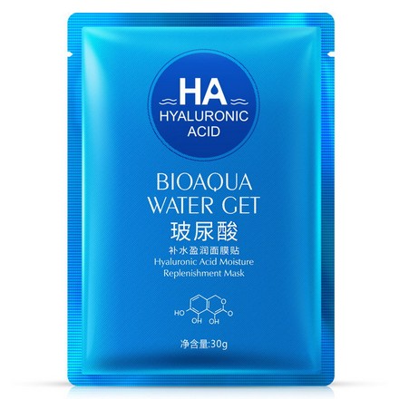 

Набор, Bioaqua, Маска для лица Hyaluronic Acid, 30 г, 4 шт.