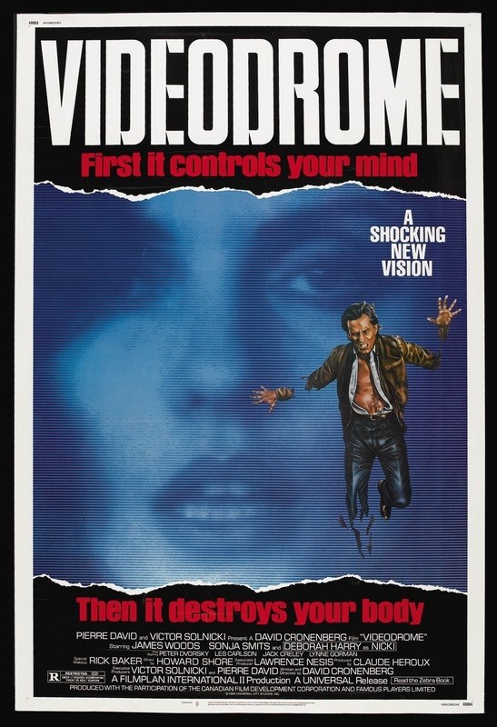 

Постер к фильму "Видеодром" (Videodrome) A3