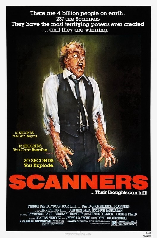 

Постер к фильму "Сканнеры" (Scanners) A1