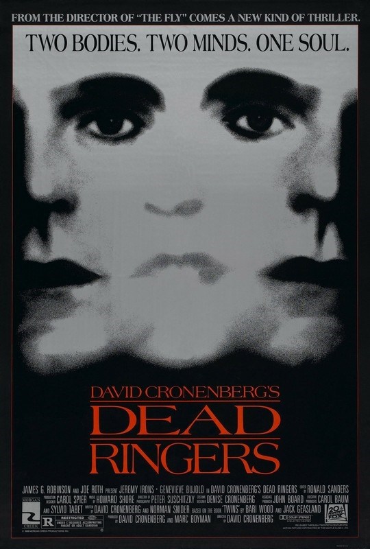 

Постер к фильму "Связанные насмерть" (Dead Ringers) 50x70 см