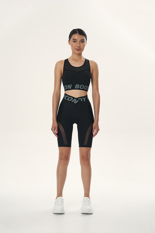 

Велосипедки женские BODY ICON VS-5004 черные L, Черный, VS-5004