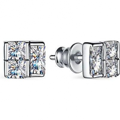 

Серьги с 6 фианитами из серебра Алкор серебро 02-2969_00КЦ-00, 02-2969_00КЦ-00