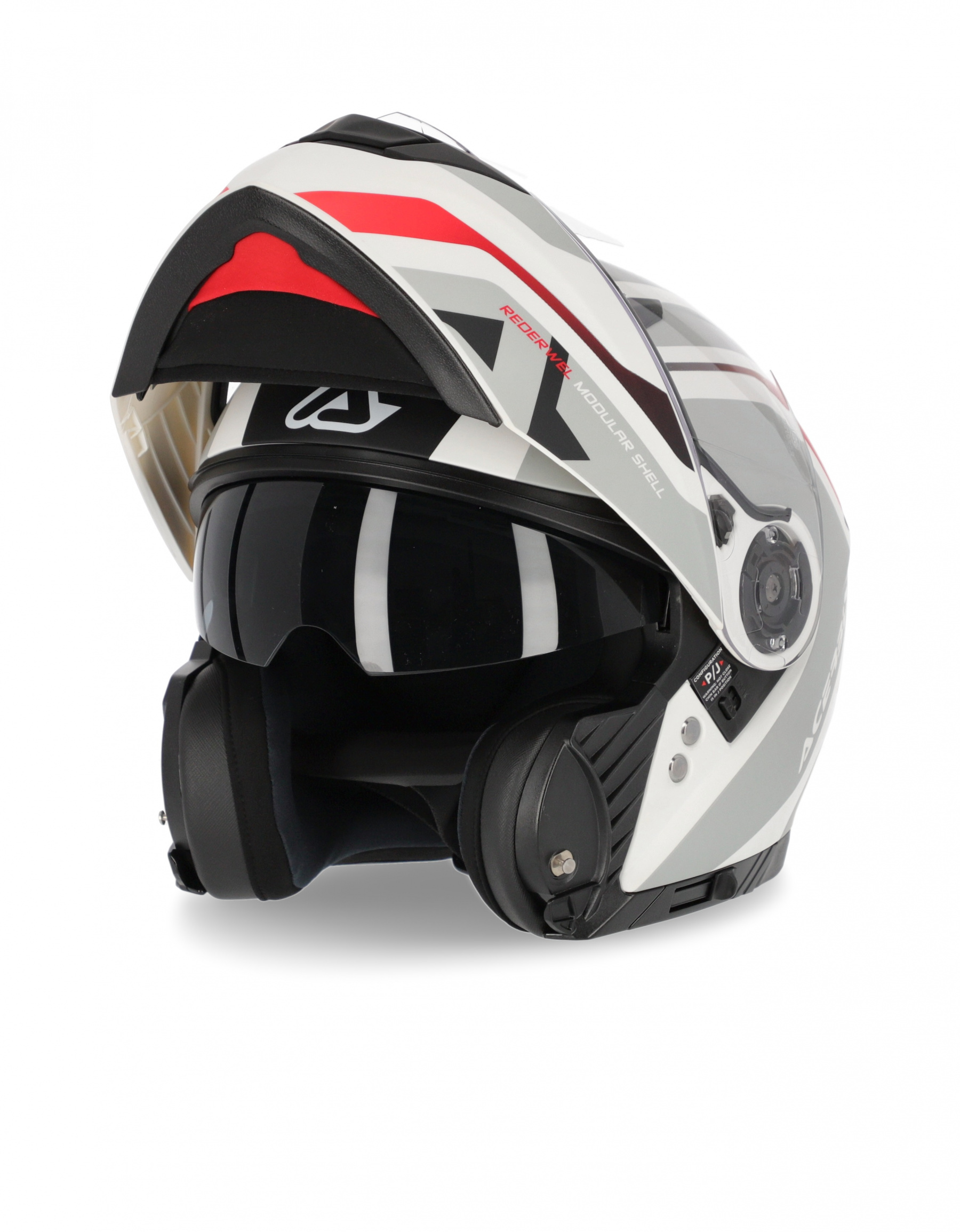 

Шлем Acerbis REDERWEL White/Red M