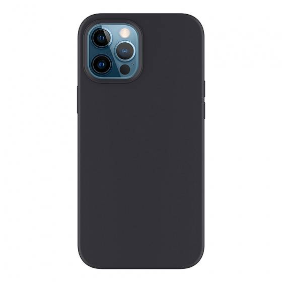 

Чехол силиконовый для iPhone 12 Pro Max (6.7), X-CASE, черный