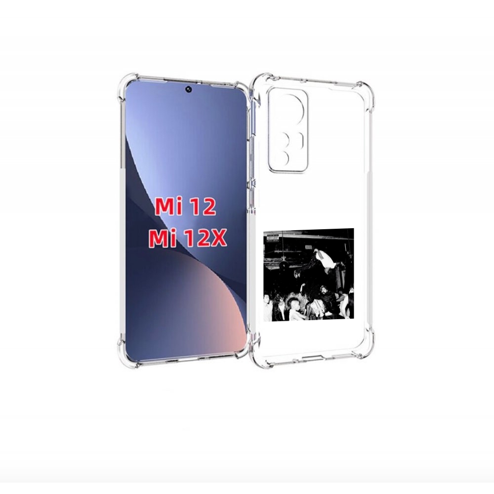 

Чехол-бампер MyPads Playboi Carti - Die Lit для Xiaomi 12/Xiaomi, Прозрачный, Tocco