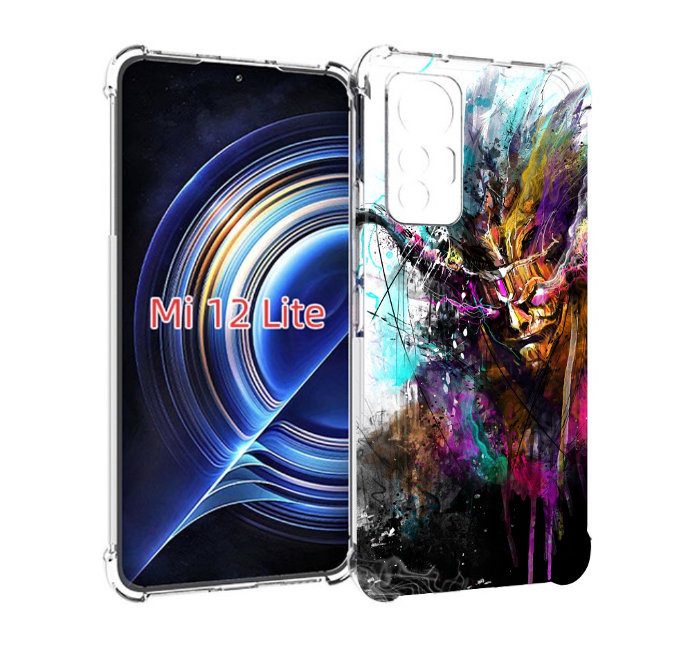 

Чехол MyPads яркий дьявол для Xiaomi 12 Lite, Прозрачный, Tocco