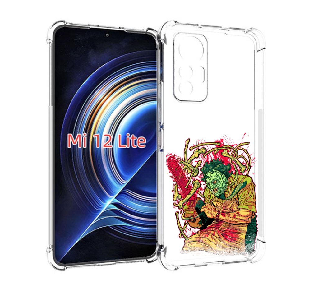 

Чехол MyPads яркий мясник для Xiaomi 12 Lite, Прозрачный, Tocco