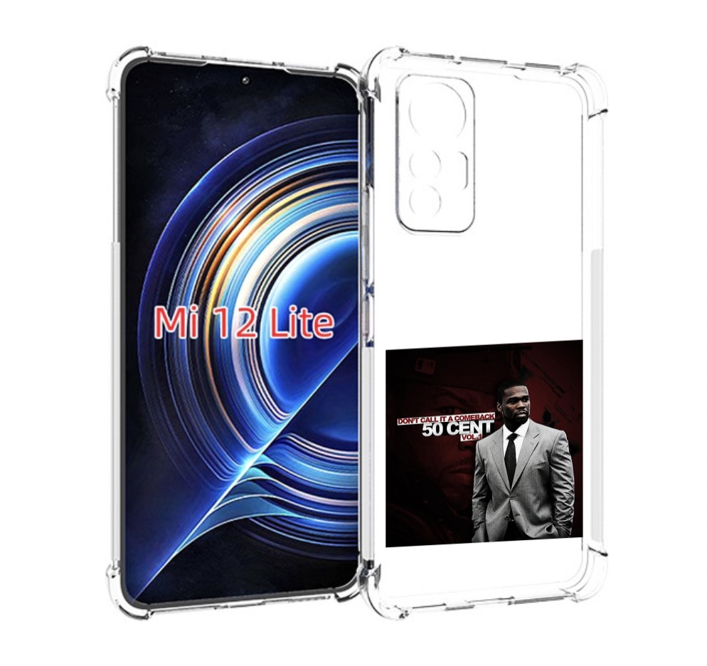 

Чехол MyPads 50 Cent - Dont Call It A Comeback Vol для Xiaomi 12 Lite, Прозрачный, Tocco