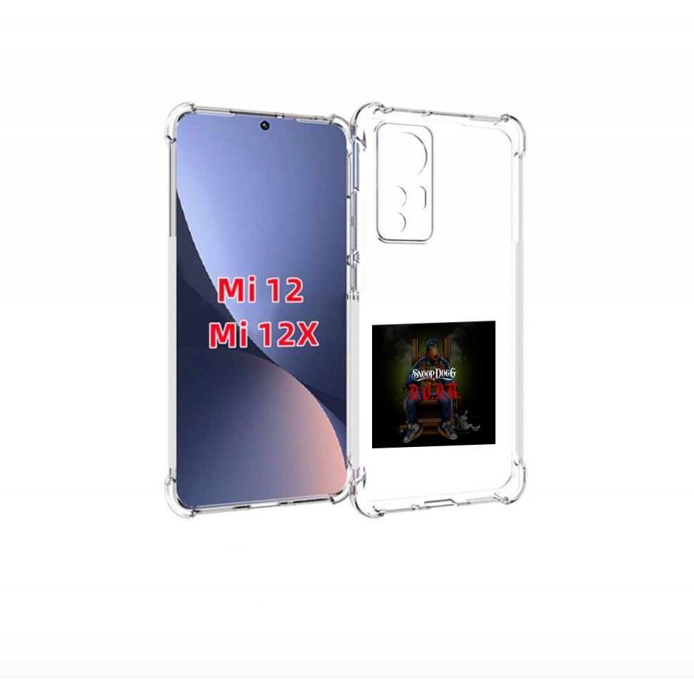 

Чехол бампер MyPads Snoop Dogg B для Xiaomi 12., Прозрачный, Tocco