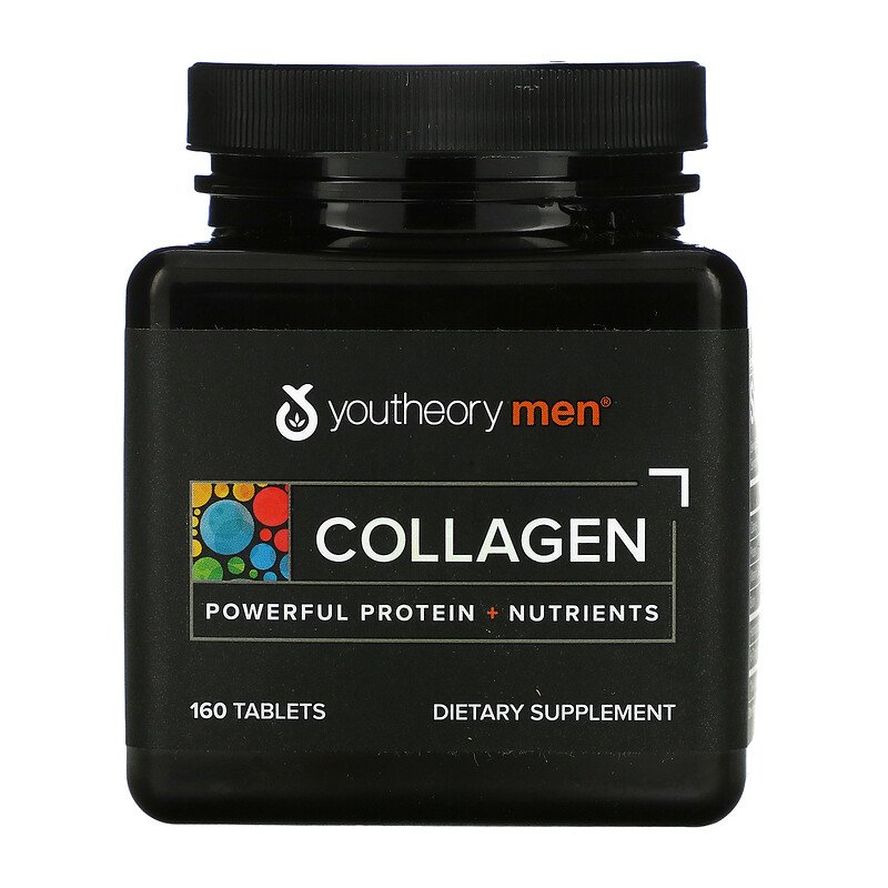 фото Collagen for men youtheory таблетки 160 шт.