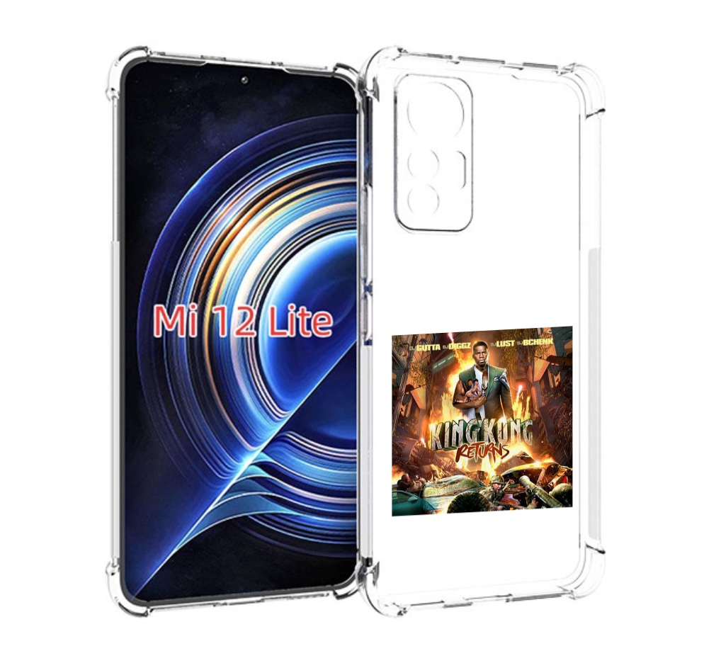 

Чехол MyPads 50 Cent - King Kong Returns для Xiaomi 12 Lite, Прозрачный, Tocco