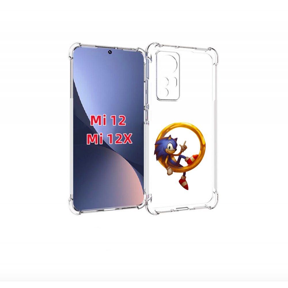 

Чехол-бампер MyPads Sonic-R для Xiaomi 12/Xiaomi 12X противоударный, Прозрачный, Tocco