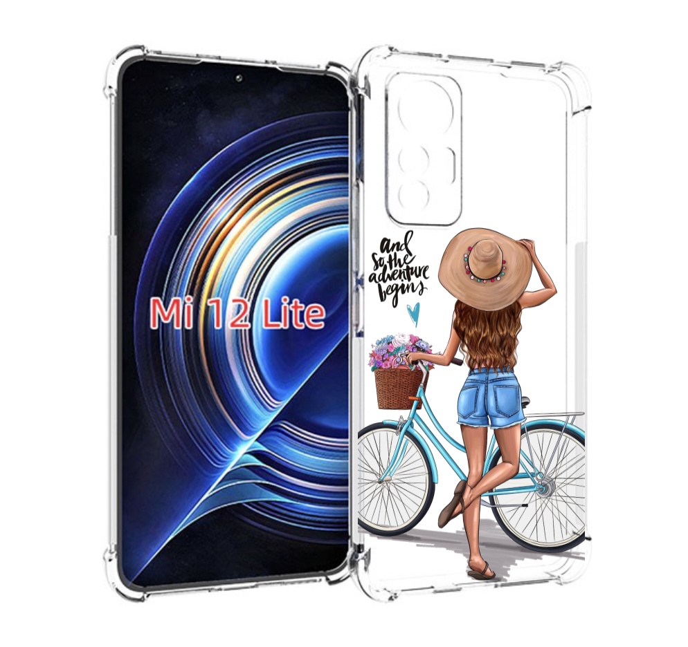 

Чехол MyPads Adventure женский для Xiaomi 12 Lite, Прозрачный, Tocco