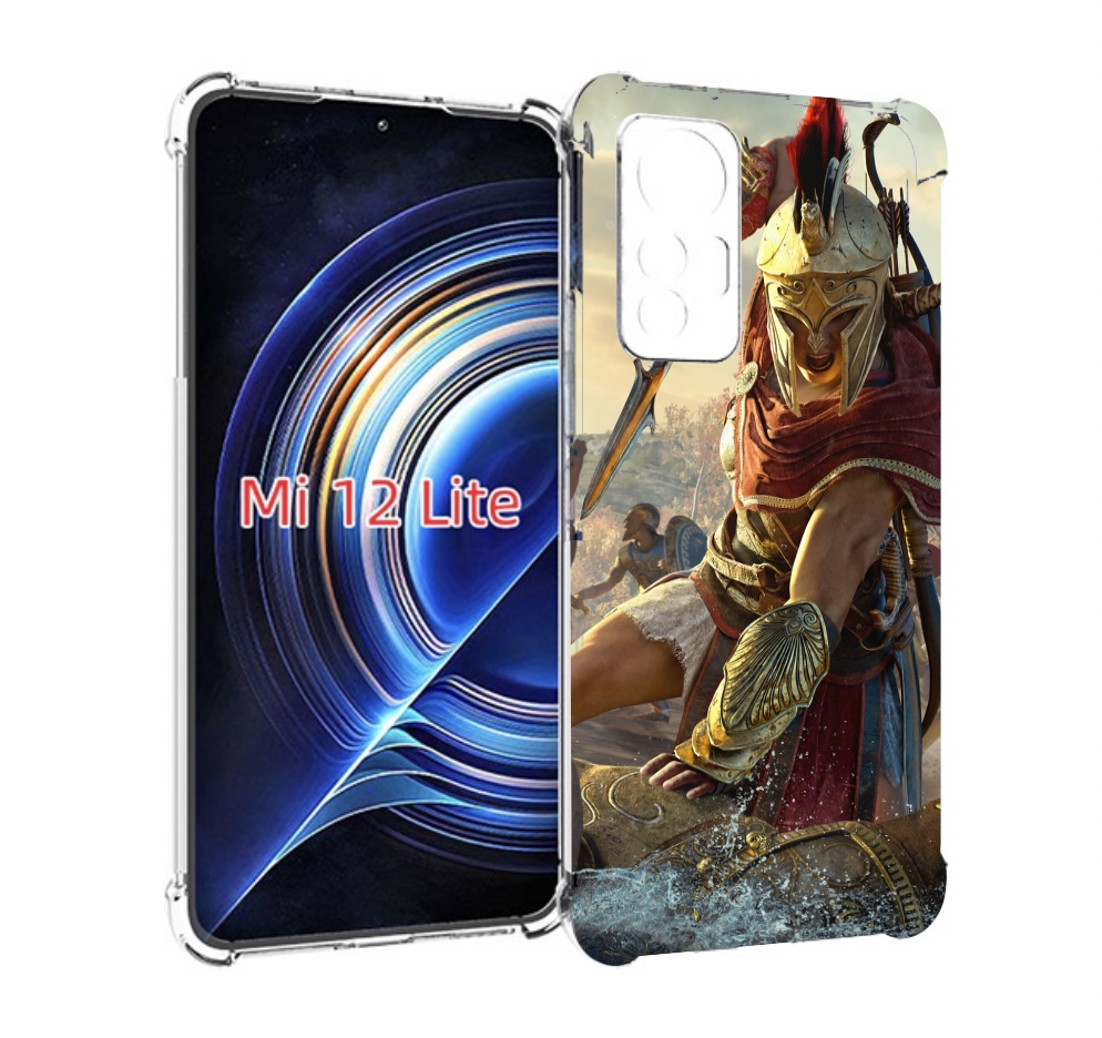 

Чехол MyPads Assassin's Creed Odyssey Kassandra мужской для Xiaomi 12 Lite, Прозрачный, Tocco