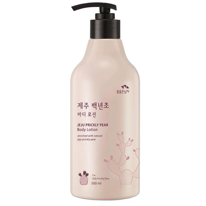 

Увлажняющий лосьон для тела Jeju Prickly Pear Body Lotion с кактусом, 500 мл, Holika Flor de Man