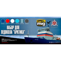 

AMIG7244 Ammo Mig Набор для ледокола "Арктика", Разноцветный