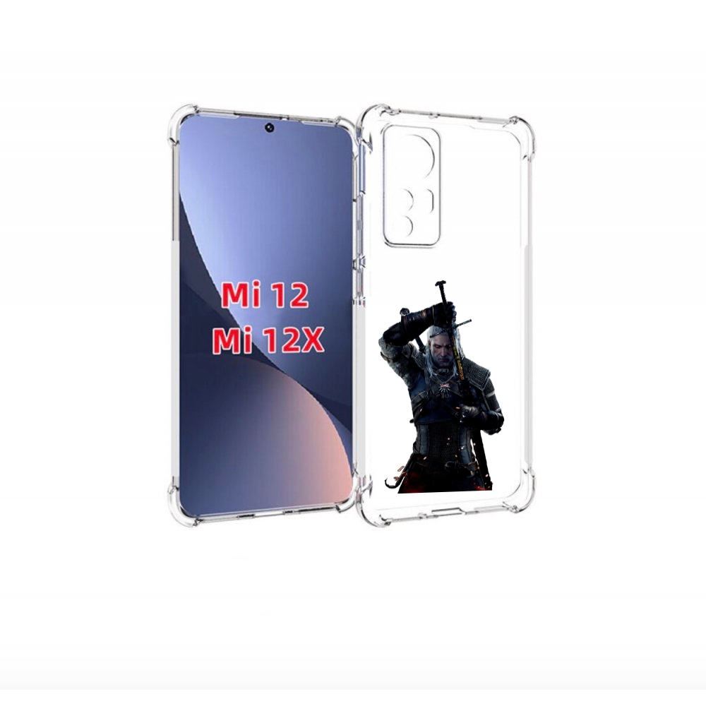 

Чехол бампер MyPads The-Witcher-3-Ведьмак для Xiaomi 12., Прозрачный, Tocco