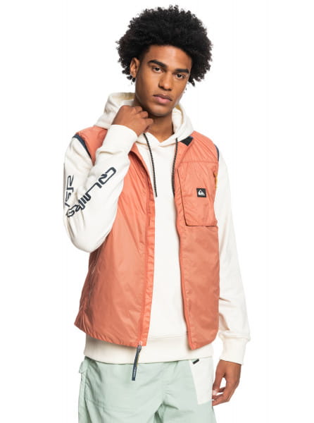 

Утепленный жилет мужской Quiksilver EQYJK03712 оранжевый S, EQYJK03712