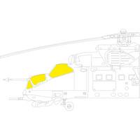 

EX798 Eduard 1/48 Окрасочная маска для Mu-24P