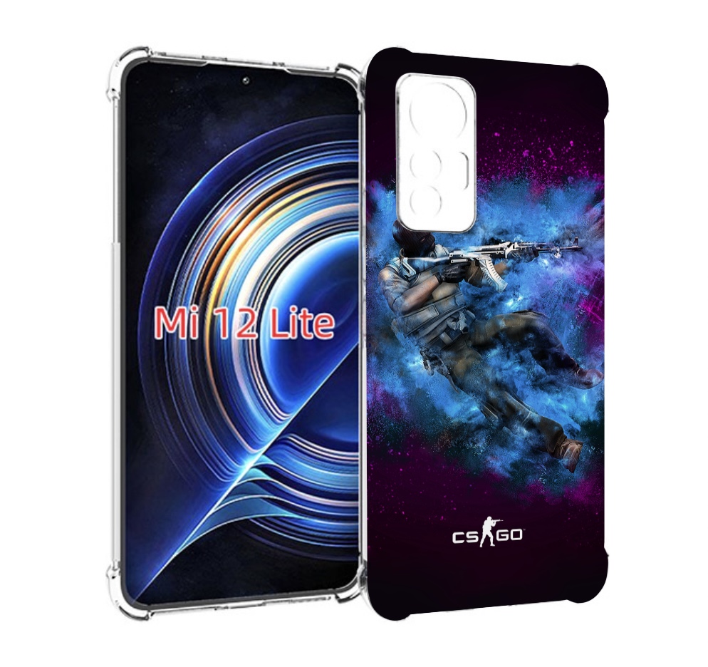 

Чехол MyPads CS-go-террорист для Xiaomi 12 Lite, Прозрачный, Tocco