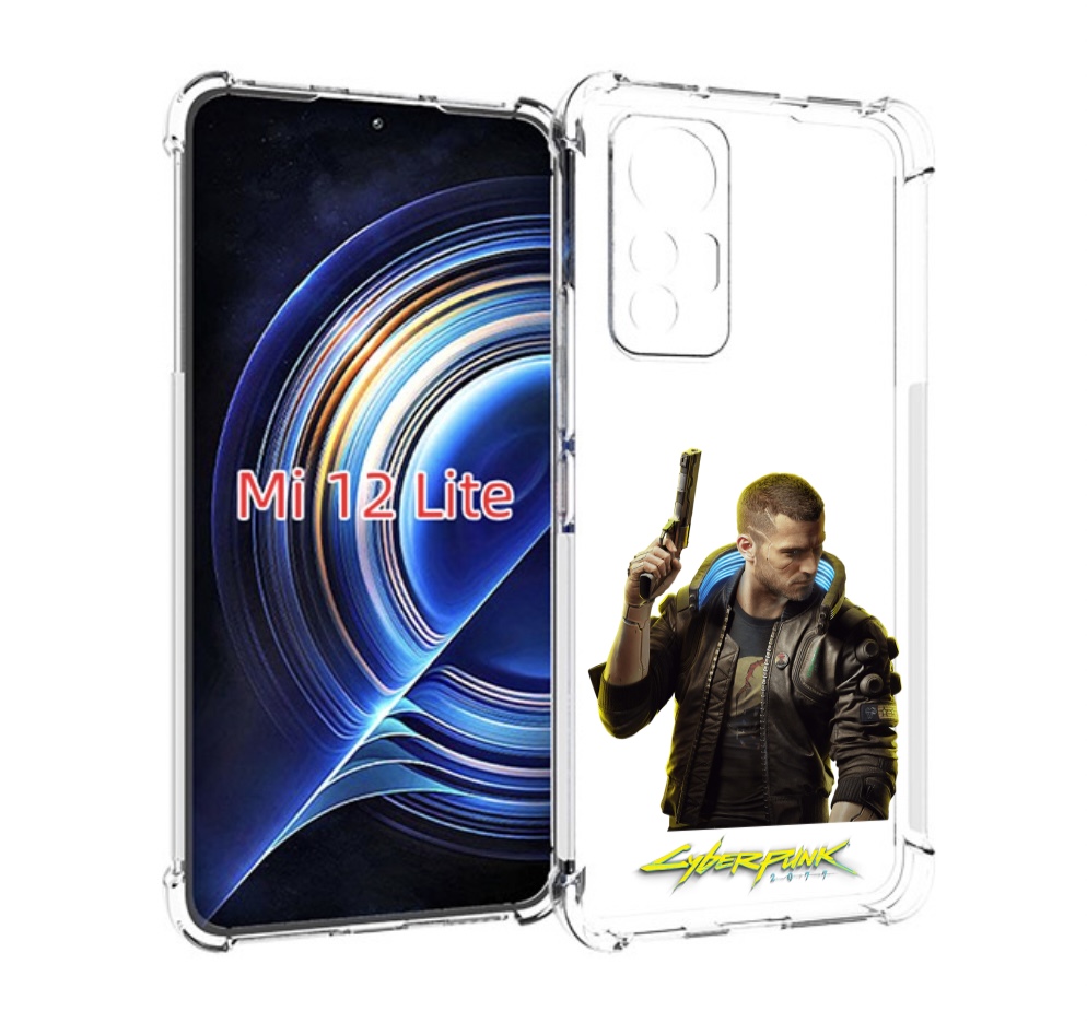 

Чехол MyPads Cyberpunk-2077 для Xiaomi 12 Lite, Прозрачный, Tocco