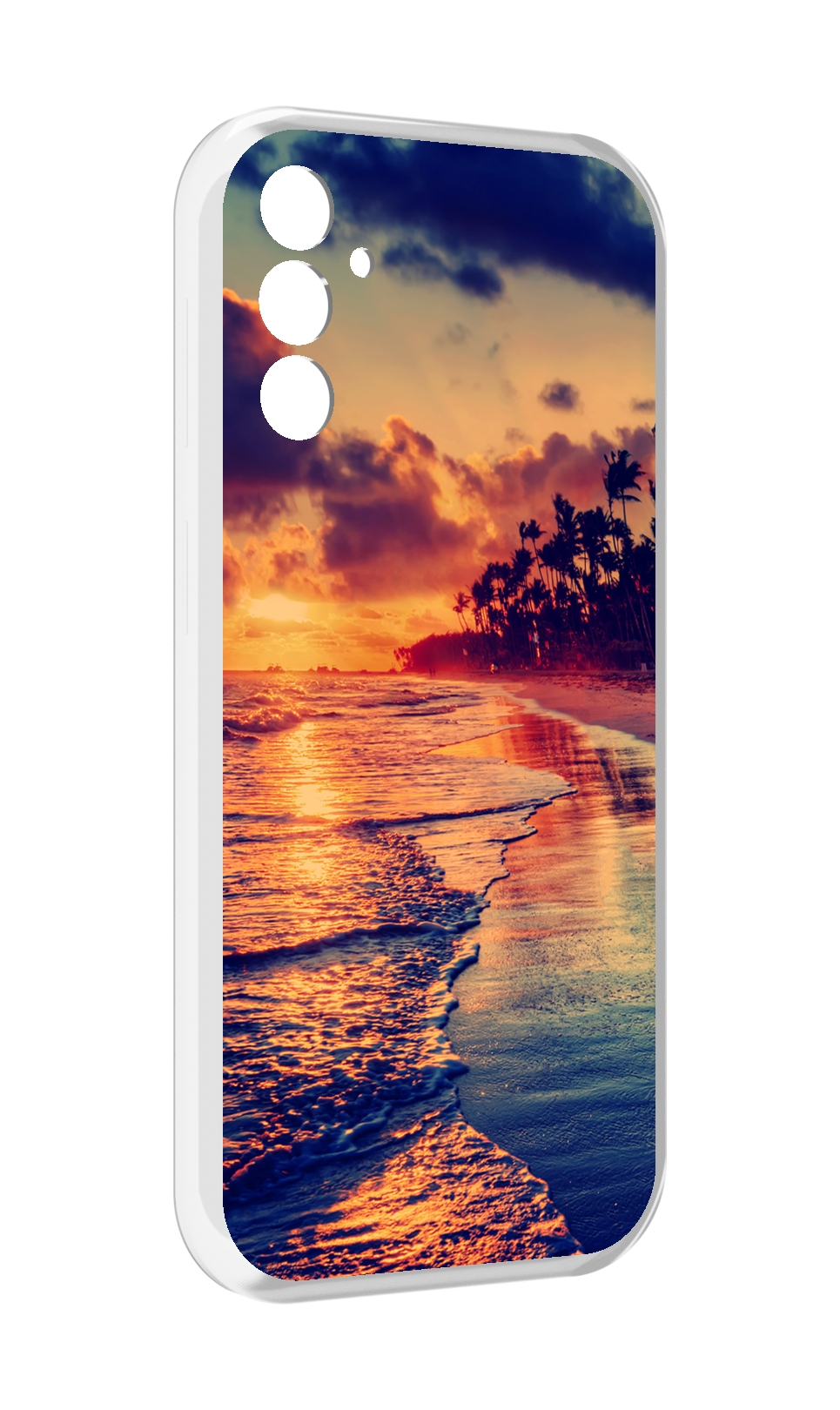 

Чехол MyPads Берег для Samsung Galaxy M13, Прозрачный, Tocco
