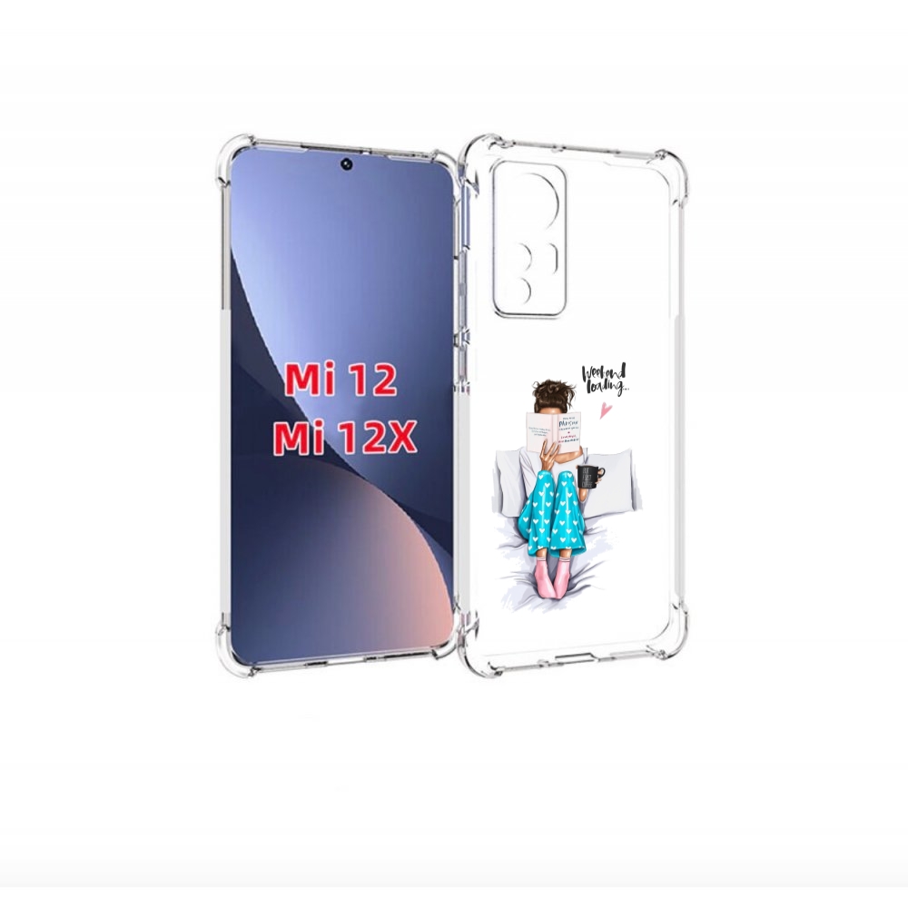 

Чехол бампер MyPads Weekend-loading для Xiaomi 12., Прозрачный, Tocco