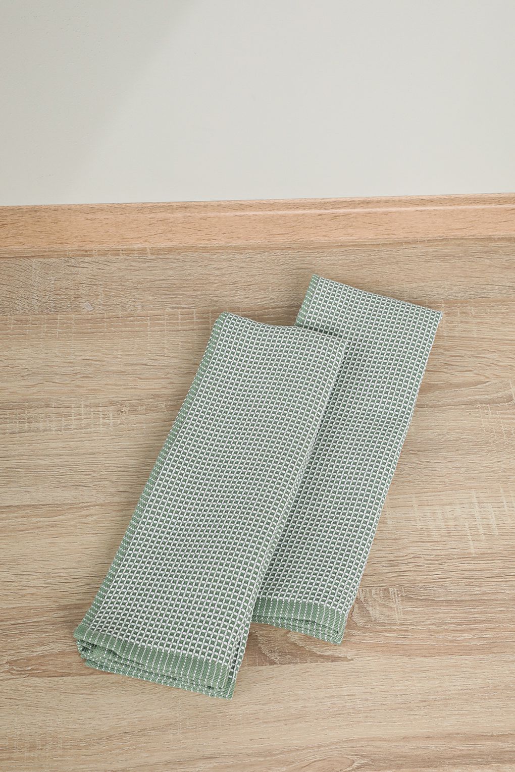 Набор кухонных полотенец 2 шт. 21maison 50x70 зеленый КНЦ-5.160х2-5702 1сорт (2748)