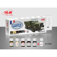 

C3009 ICM Набор акриловой краски для Laffly V15T
