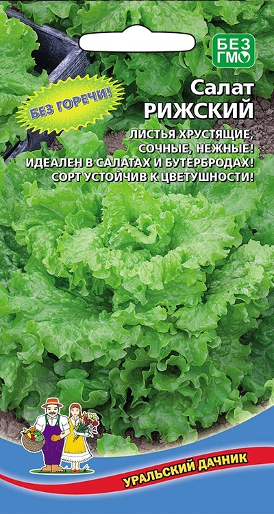 

Семена салат Уральский дачник Рижский 23314 1 уп.