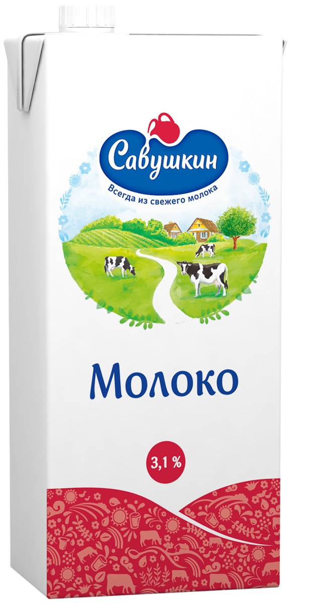 

Молоко савушкин ультрапастер бзмж жир. 3.1 % 1 л tp савушкин продукт беларусь