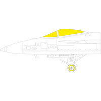 

EX812 Eduard 1/48 Окрасочная маска для F/ A-18E TFace