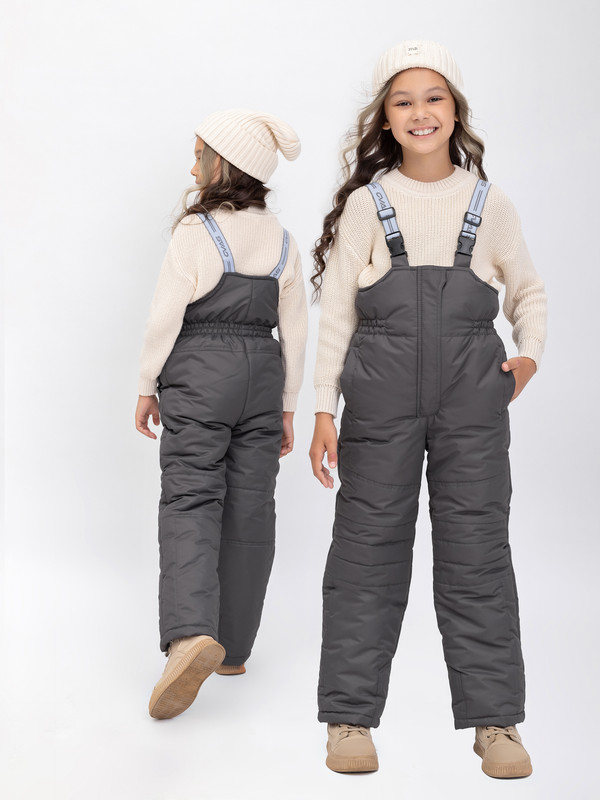 Полукомбинезон детский Kaysarow Анжелика графит 110 3190₽