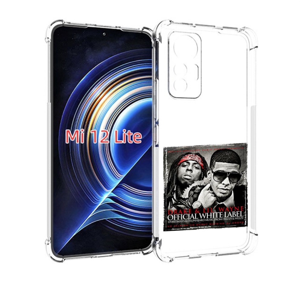 

Чехол MyPads Drake - Official White Label для Xiaomi 12 Lite, Прозрачный, Tocco