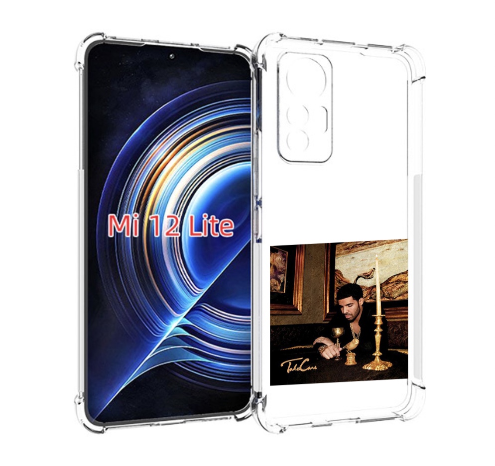 

Чехол MyPads Drake - Take Care для Xiaomi 12 Lite, Прозрачный, Tocco