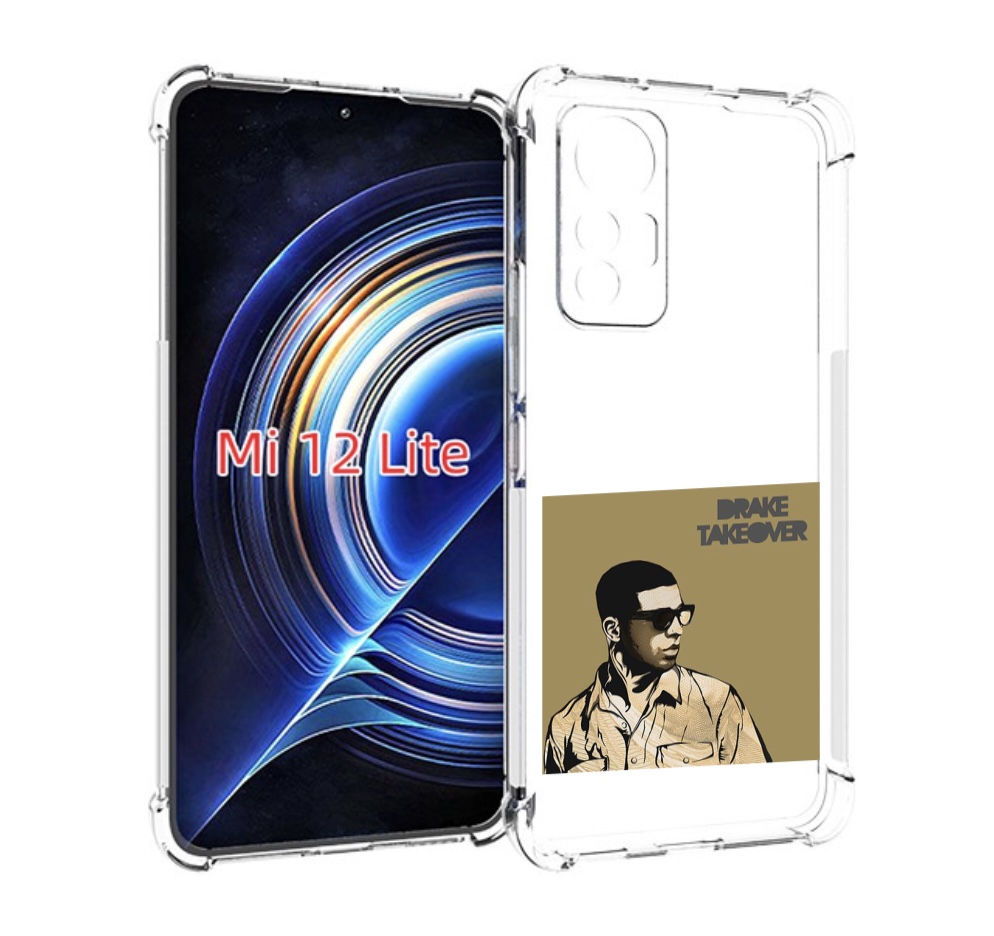 

Чехол MyPads Drake - Takeover для Xiaomi 12 Lite, Прозрачный, Tocco