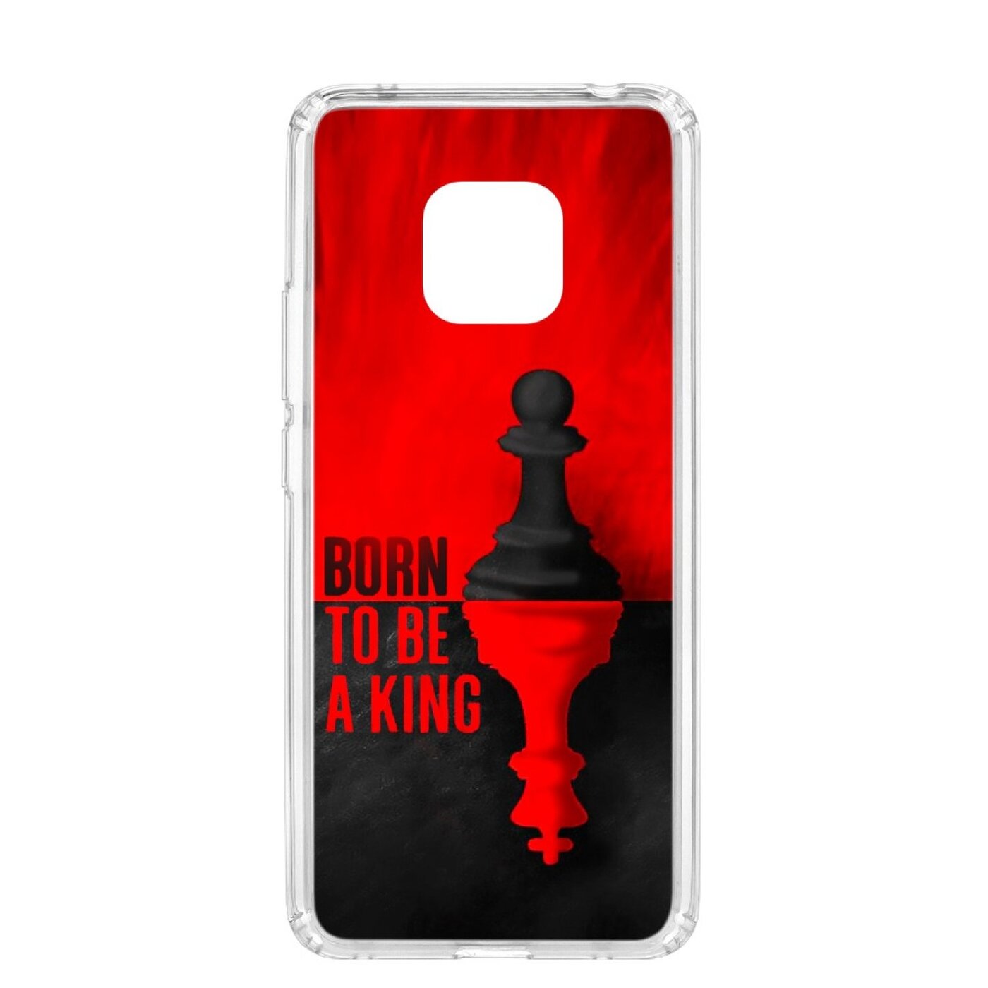 фото Чехол на huawei mate 20 pro kruche print born to be a king кruче