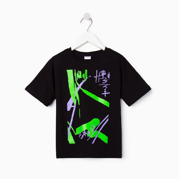 

Футболка детская MINAKU Graffiti, чёрный, 158, MINAKU: Exclusive print