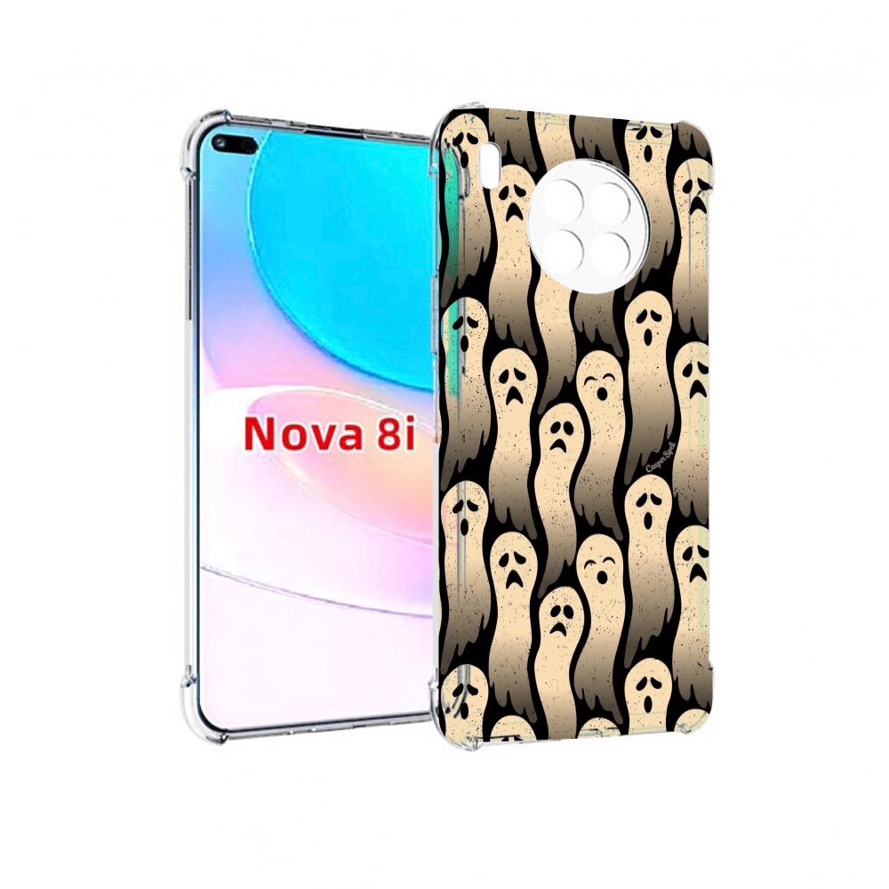 

Чехол бампер MyPads разные души для Huawei Nova 8i, Прозрачный, Tocco