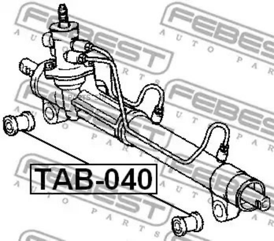 

FEBECT TAB-040 САЙЛЕНТБЛОК РУЛЕВОЙ РЕЙКИ