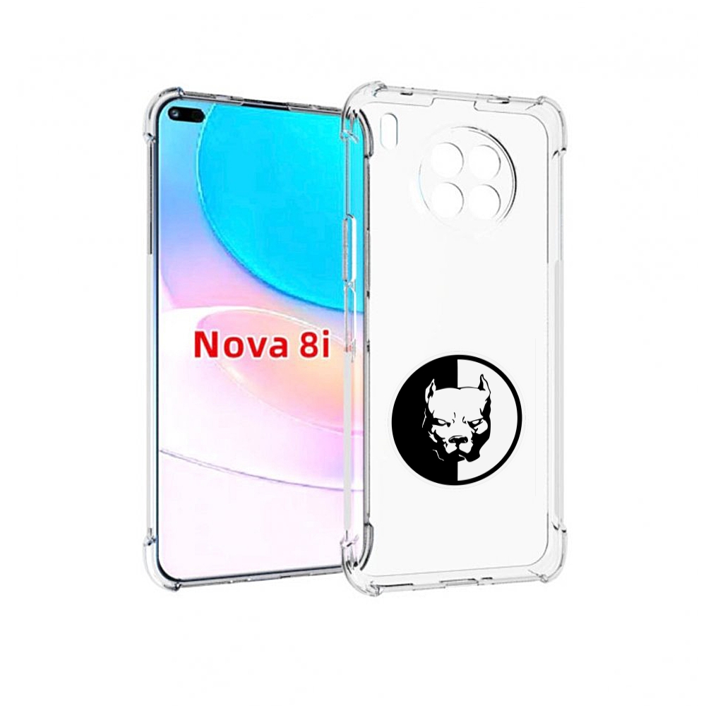 

Чехол бампер MyPads смотра мужской для Huawei Nova 8i, Прозрачный, Tocco