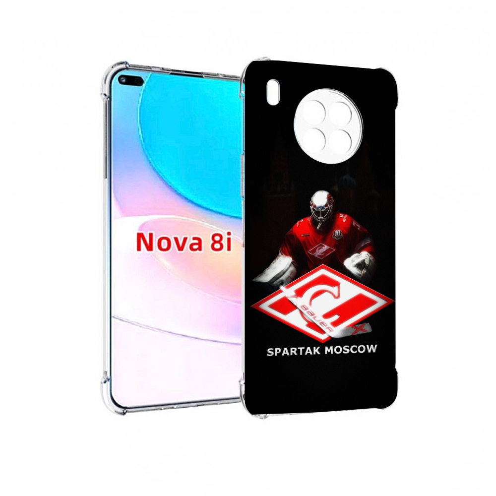 

Чехол бампер MyPads спартак хоккеи мужской для Huawei Nova 8i, Прозрачный, Tocco
