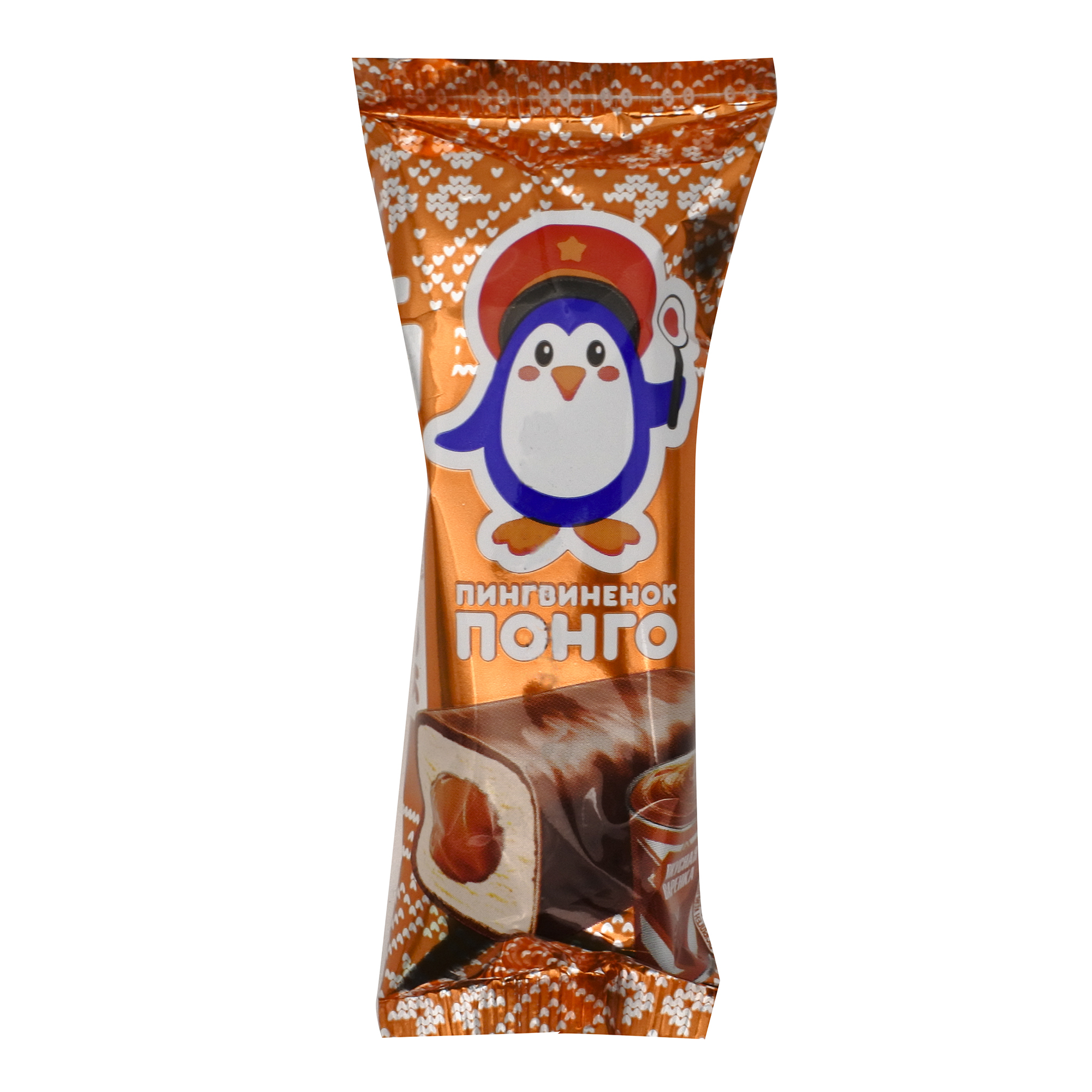 

Сырок творожный пингвиненок понго глазированный вареная сгущенка 23 % 45 г