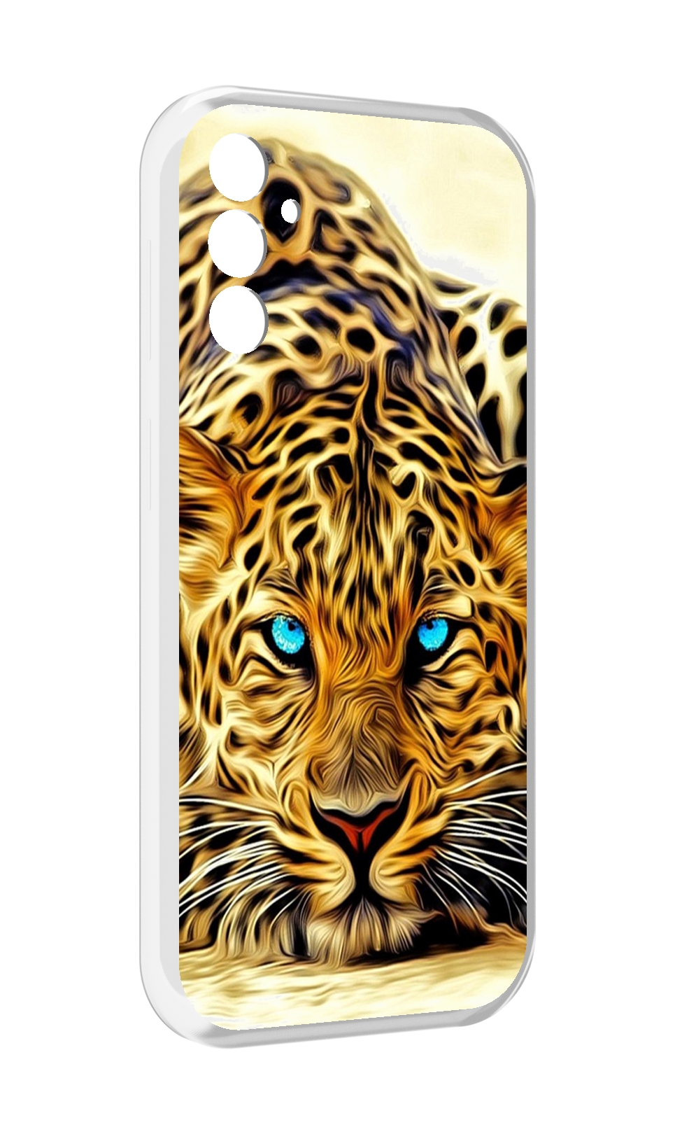 

Чехол MyPads Голубоглазый-гепард для Samsung Galaxy M13, Прозрачный, Tocco